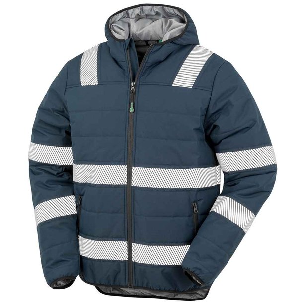 Result Genuine Recycled - Chaqueta de Seguridad para Adultos Unisex (Marino) Result Genuine Recycled UTPC4304_navy