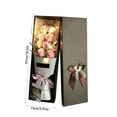 thumbnail image 3 of EUDIDV Romantic Presents Soap Flower Gift Box Valentine's Day Gift Birthday Gift Roses Girlfriend Wife Carnation Mum Valentine's Decor, 3 of 6
