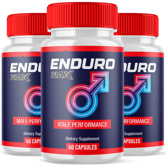 Enduro Max Advanced Formula Pills All Natural Vitamin Supplement EnduroMax 180 Capsules