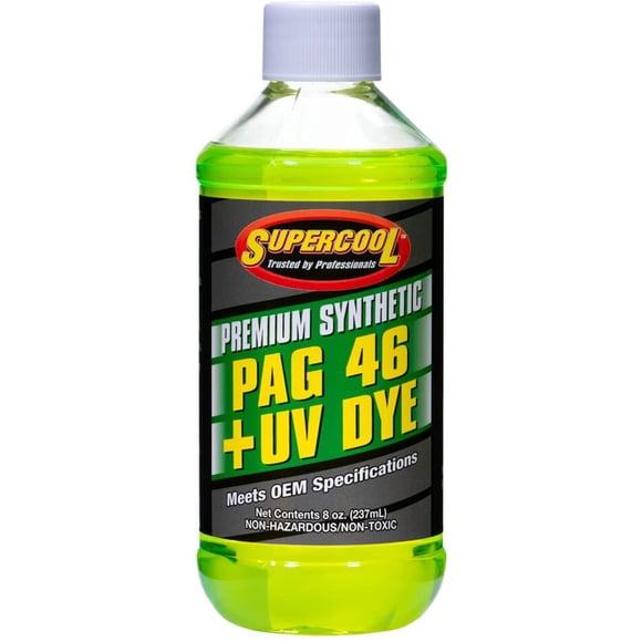 Aceite PAG TSI Supercool P46-8D 237 ml con tinte UV