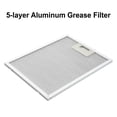 thumbnail image 4 of Silver Cooker Hood Filters Metal Mesh Extractor Vent Filter 300 X 240 X 9Mm, 4 of 10