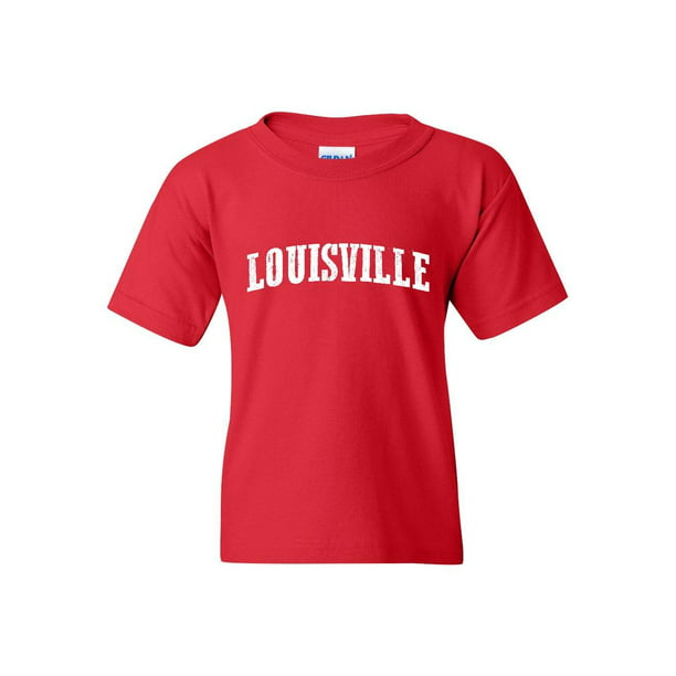 Youth Kentucky Flag Louisville T Shirt For Girls And Boys