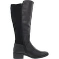 thumbnail image 2 of Baretraps Womens Mckayla Faux Leather Wide Calf Knee-High Boots, 2 of 3