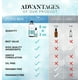 thumbnail image 4 of Hyaluronic Acid Serum 8 fl oz And 2 fl oz, Made From Pure Hyaluronic Acid, Anti Aging/Wrinkle, Ultra multicolor, 4 of 7