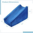 thumbnail image 2 of Foam Arm Elevator, Ergonomic Arm Wedge Pillow, Soft Sponge Elbow Support Pillow for Bed Sores, Recovery Care, Sleeping, Rest, 2 of 6