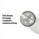 thumbnail image 4 of Set de saleros y pimenteros OXO Good Grips de cristal transparente de 100 ml, 4 of 6