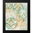thumbnail image 2 of Alvarez, Cynthia 12x14 Black Modern Framed Museum Art Print Titled - Sparkling Spheres 1, 2 of 5