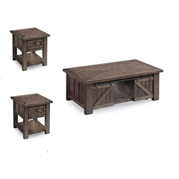 Frostine 3 Piece Coffee Table Set - Home Furniture Plus Bedding
