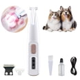 thumbnail image 1 of Teekol Pet Hair Trimmer - 2026 Furry Basics Paw Trimmer, Quiet Dog & Cat Hair Clipper with LED Light, Rechargeable Cordless Grooming Tool for Safe Paw, Face & Ear Trimming (1Set), 1 of 8