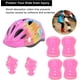 thumbnail image 4 of Equipo de protección DYNWAVEMX para ejercicio libre 7 piezas Casco de patinaje sobre ruedas rosado, 4 of 5
