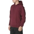 thumbnail image 2 of Hanes Chandail à Capuchon en Molleton ComfortBlend EcoSmart pour Hommes, TTG, Bordeaux, 2 of 2