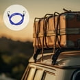 thumbnail image 6 of Uxcell 6Pcs Bungee Cord with Hooks 60" Rubber Bungee Cords for Outdoor Camping Straps, Blue, 6 of 6