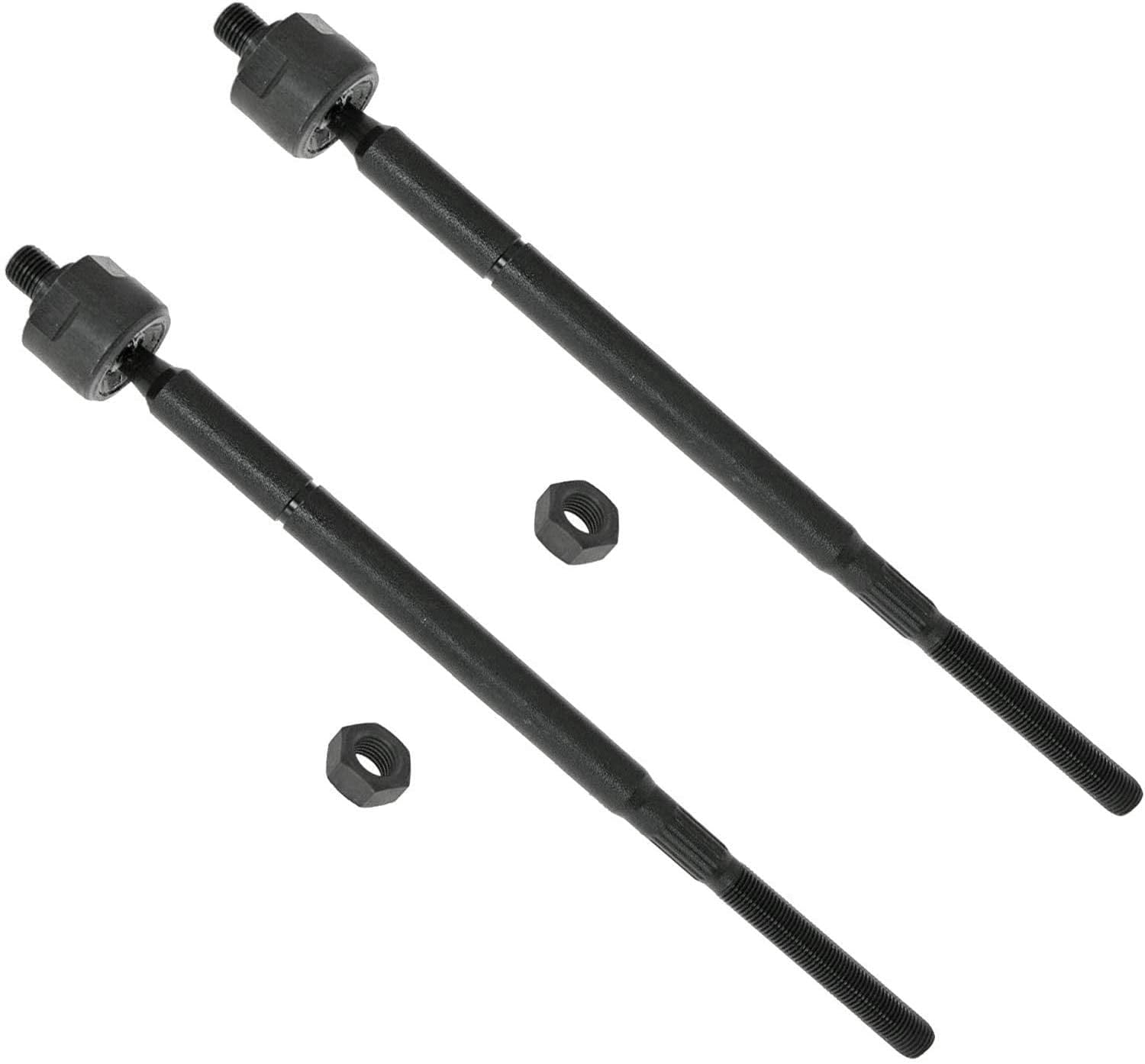 Detroit Axle - Front 4pc Tie Rods for 2008-2010 Town & Country Dodge Grand Caravan, 2009-2011 VW Routan, 4 Outer and Inner Tie Rod Ends Replacement