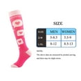 thumbnail image 4 of New Compression Stockings For Varicose Veins Woman Men Nylon Elastic Cartoon Love Striped Moon Letter Sports Marathon Calf Socks 51 S-M, 4 of 6