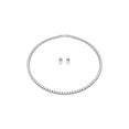 thumbnail image 1 of Set de joyas Swarovski Matrix Tennis con collar y pendientes, 1 of 7
