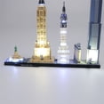 thumbnail image 3 of Q&C Lighting Led Light Kit Lighting Set Compatible With The Lego Architecture New York City 21028 Building Blocks Without Lego Set, 3 of 5