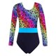 thumbnail image 3 of 2026 One Piece Swimwear Kids Girls Long Sleeves Colorful Print Swimsuit Swimwear Swimming Suit Child Girl Summer Holiday Beach Wear, 3 of 4