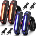 thumbnail image 3 of Bike Tail Light LED Bike Front Rear Light Bicycle Waterproof USB Rechargeable Mountain Riding Cycling Tail Lamp Bicycle Light, 3 of 11