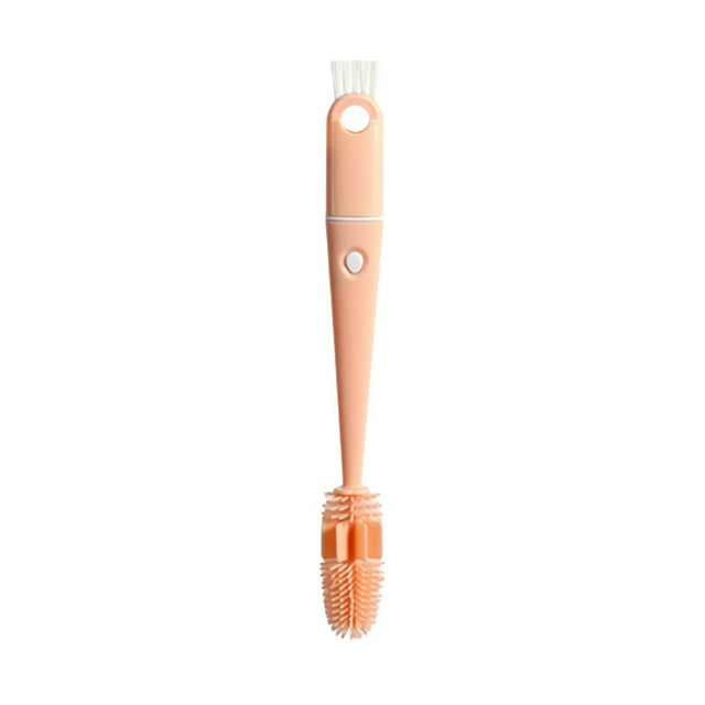 Amzcrzy Multifunctional Cup Brush 3 In 1 Multi-Functional Cup Brush Cleaning Brush One Brush Three-Purpose Cup Brush Brush Cleaner Cleaning Supplies Bottle Brush Cleaner Shower Cleaner Brush