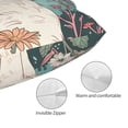 thumbnail image 3 of Rateoe Celestial Cat And Flowers Pattern Decorative Pillow Case,Throw Pillow Covers,Plush Pillow Cover,Soft Pillow Case,Velvet Pillow Case-16"x24", 3 of 6