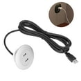 thumbnail image 3 of Sofa USB Charging Socket, Intelligent Charging, Circuit Protection for Home Use, Dual USB Ports, ABS Material, 3 of 7