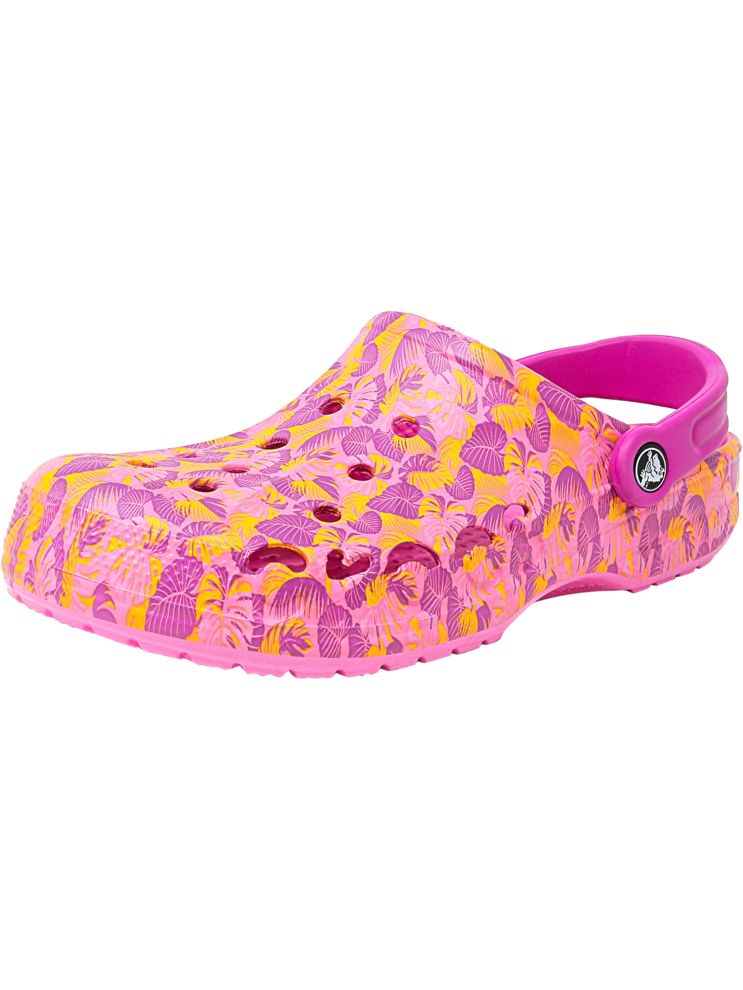 Crocs Baya Graphic Clog Vibrant Violet AnkleHigh Clogs 10M / 8M