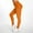 Orange, variant on Patlollav Pants Womens Leggings Bubble Hip Lifting Exercise Fitness Running High Waist Yoga Pants
