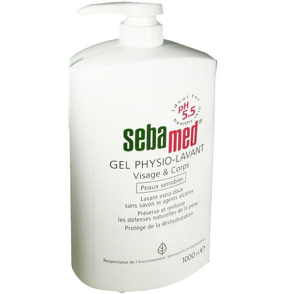 SEBAMED Liquid Face & Body Wash for Sensitive and Problematic Skin - 1000ml/33.8oz