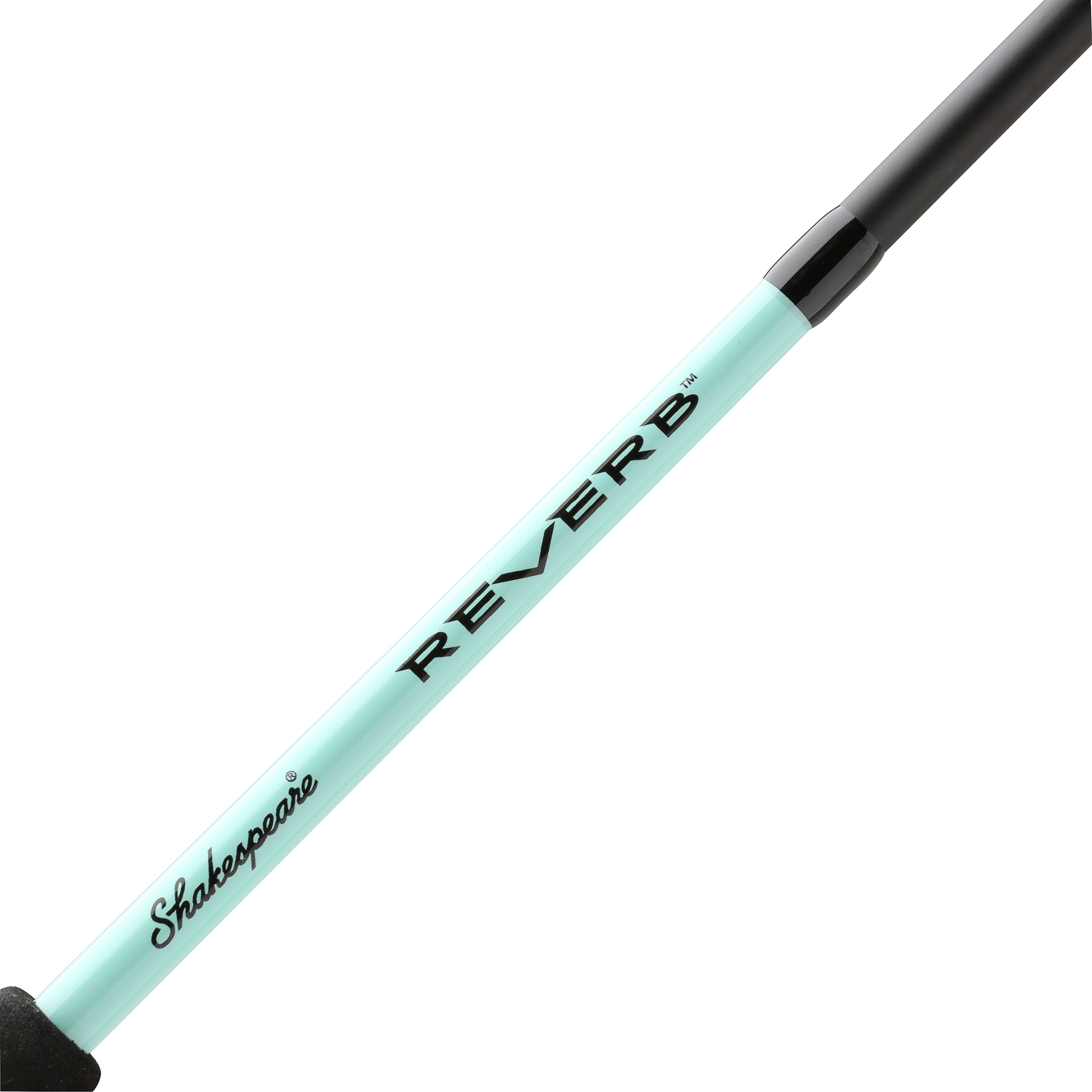Shakespeare Reverb Spinning Fishing Combo, 56 Medium Rod, 30