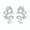 A1, variant on 1 Pair Vintage Chinese Style Dragon Earrings Personality Animal Totem Earrin WY4-A3