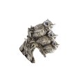 thumbnail image 3 of VONKY Owl Figurines Modern Creative Animal Statue Desktop Gray Bookshelf Furnishing for, 3 of 5