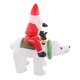 thumbnail image 1 of LED Inflable Santa Bear Riding Blow Up Decoración De Navidad Decoración De Jardín De Jardín Al Aire Libre Decoración Al Aire Libre, 1 of 7