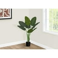 thumbnail image 3 of Artificial Plant - 44" Tall - Indoor - Floor - Potted - Green Leaves, 3 of 5