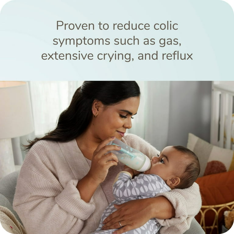 Colic Baby Crying During Feeding Formula NUK Smooth Flow Pro Anti