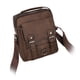 thumbnail image 5 of Bolso de hombro ligero, moderno, portátil, de gran capacidad, con cremallera, diseño retro. Marrón oscuro, 5 of 9