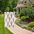 thumbnail image 2 of Yayeee Garden Flag 12"x18" Double Sided Outdoor Yard Lawn Holiday Decorations, Brown Ice Cream Pattern, 2 of 6