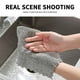 thumbnail image 3 of 24 Pack Kitchen Cloth Dish Towels, Dishcloths, Super Absorbent Coral Velvet Dishtowels, Nonstick Oil Washable Fast Drying, 3 of 9