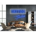 thumbnail image 3 of Glowneon Tattoo Piercing Shop Studio Neon Sign, Tattoo LED Wall Decor, 3 of 4
