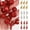 Red, variant on Zhaomeidaxi 6/12/18 Pack Christmas Red Berry Twig Stem, Artificial Burgundy Berry Picks for Christmas Tree Decorations, Crafts, Wedding, Holiday Home Decor 3 Colors