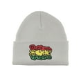 thumbnail image 1 of Gravity Threads Positive Vibration Patch Cuffed Beanie - White, 1 of 1