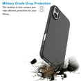 thumbnail image 3 of For Apple iphone 17 Case Silicone Cover, Tekcoo Shockproof Rugged Soft Gel Rubber Ultra Slim Protective Cover Anti-Scratch Microfiber Lining Cute Phone Case for Apple iphone 17 - Black, 3 of 10