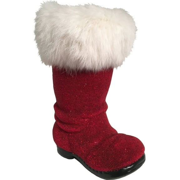 BOOT-RED BEADED MED EACH