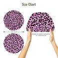 thumbnail image 2 of pink lilac Leopard Silk Bonnet for Sleeping Women Men, Adjustable Elastic Satin Bonnet Bonnet for Sleeping, Soft Similar Silk Curly Cuteness Hair Bonnet for Sleeping, 2 of 7