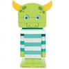 Manhattan Toy Monty The Monster Magnetic Wooden Stacking Block Puzzle