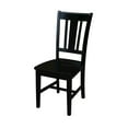 thumbnail image 4 of 36" Solid Wood Round Top Dining Table with 4 Dining Chairs, 4 of 4