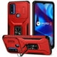 thumbnail image 1 of Funda para GANGXUN Motorola Moto G Power 2022 - Soporte metálico, Función magnética, Rojo, 1 of 5