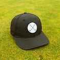 thumbnail image 4 of Signatures Men's Performance Golf Hat, Snapback, One Size, Black/White, 4 of 9