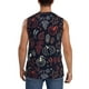 thumbnail image 4 of Fotbe Thanksgiving Men's Camiseta sin Mangas Estampada para Hombres, Playera Casual para Gimnasio, Entrenamiento, Playa-Large, 4 of 7