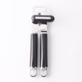 thumbnail image 1 of Abrelatas manual, abrelatas de mano resistente con hoja afilada de acero inoxidable, abrelatas de mano con agarre ergonómico y perilla giratoria más grande, abridor de botellas integrado, 1 of 4