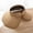 Khaki, variant on Sun Visors for Women Beach Hats Wide Brim Straw Hat Roll-up Foldable Ponytail with UV Protection Summer Travel Hat